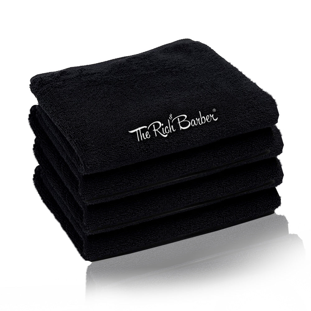 Looking for salon quality barber towels? The Rich Barber® Towels Set